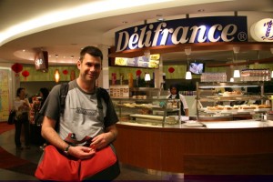 Délifrance, dans l'aéroport de Singapour.