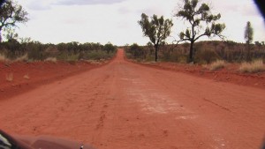 La piste pour rallier la route de Watarrka.