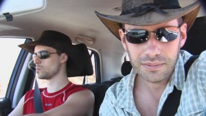 On the road again.