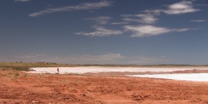 Un lac salé.