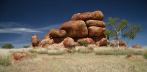 Les devil's marbles, toujours.