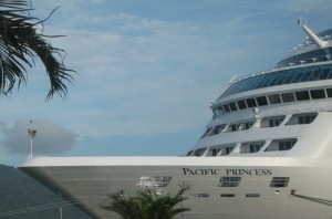 Le Pacific Princess.