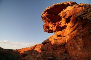 Lever de soleil sur Watarrka, encore.