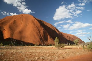 En ne se lasse pas d'Uluru.