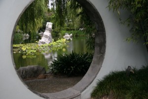 Le jardin zen.