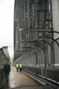 Traversée du Harborur Bridge.
