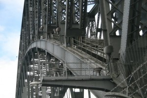 Structure du Harbour Bridge.