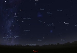 Le ciel de Darwin, la nuit de notre arrivée.