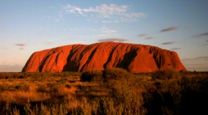 Uluru.